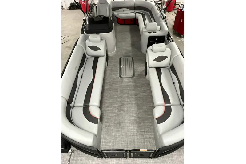 Slide: The Image of 2026 JC NEPTOON SPORT 21TT boat interior with spacious seating and modern design. - 10
