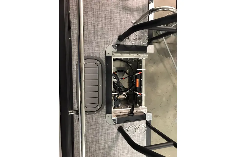 Slide: The Image of 2026 JC NEPTOON SPORT 21TT boat interior wiring and components view. - 34