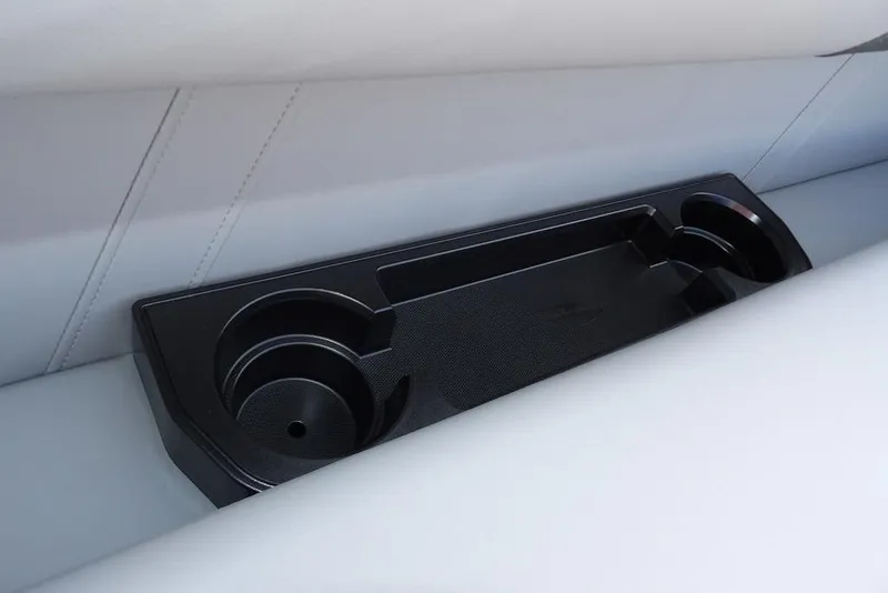 Slide: The Image of Cup holder and tray on 2026 Bennington S 22 SSR boat seat. - 29