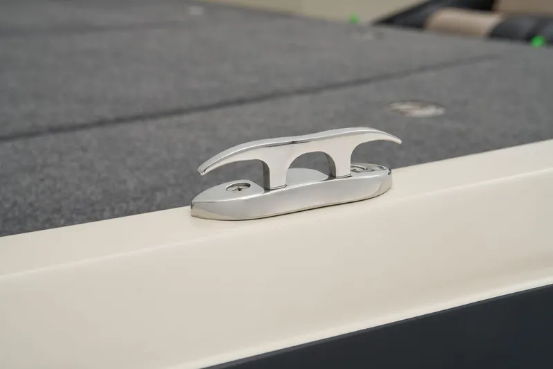 Slide: The Image of Manufacturer Provided Image: Chrome cleat on Ranger Z185 boat deck, 2026 model. - 34