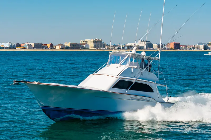 Slide: The Image of Custom Carolina 52 Convertible 1998 - 54