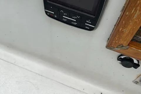 Slide: The Image of Control panel of 1977 Fuji 45 MK II Ketch. - 24