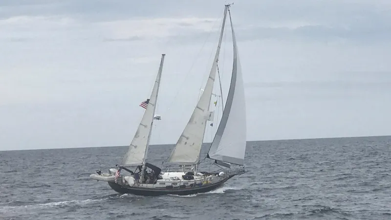 Slide: The Image of Fuji 45 MK II Ketch 1977 - 54