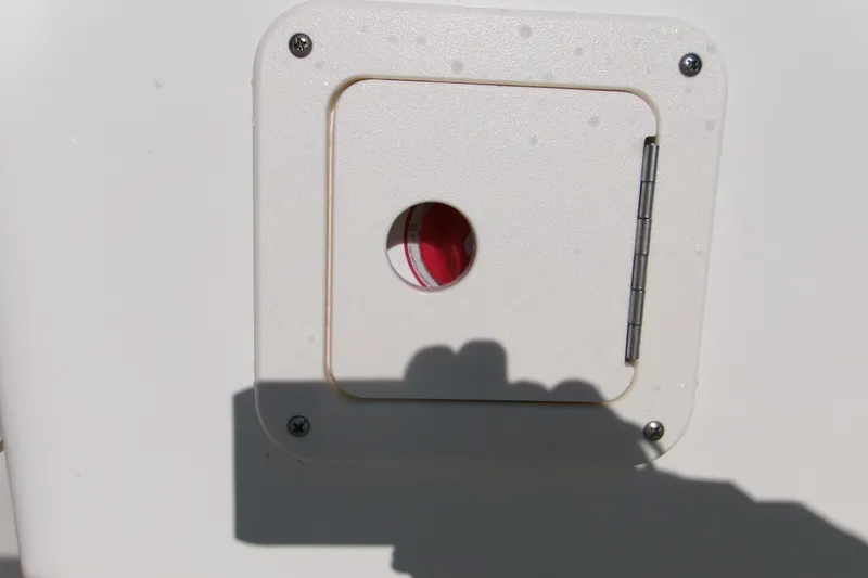 Slide: The Image of Access hatch on 2026 Key West 1720 Center Console boat. - 26