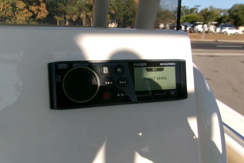 Slide: The Image of 2020 Key West 239 FS boat stereo system with Bluetooth connectivity. - 10