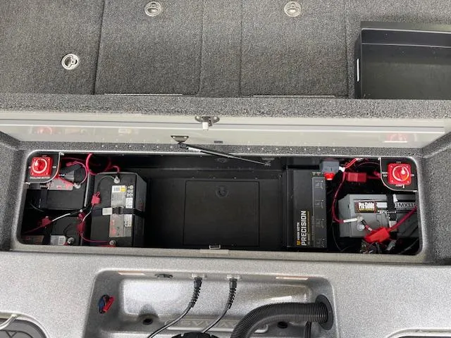 Slide: The Image of Battery compartment of Caymas CX 20 boat, 2024 model. - 5