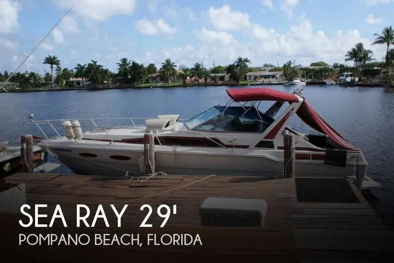 Slide: The Image of Sea Ray 300 Weekender 1988 - 0