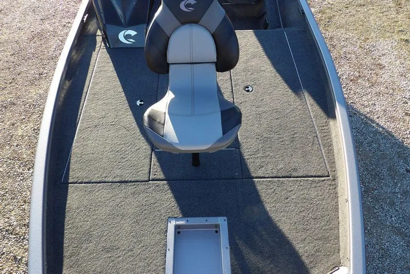 Slide: The Image of Interior view of 2026 Crestliner XFC 189 boat deck. - 30