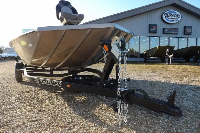 Slide: The Image of Spare tire of Crestliner XFC 189 boat trailer, 2026 model. - 36