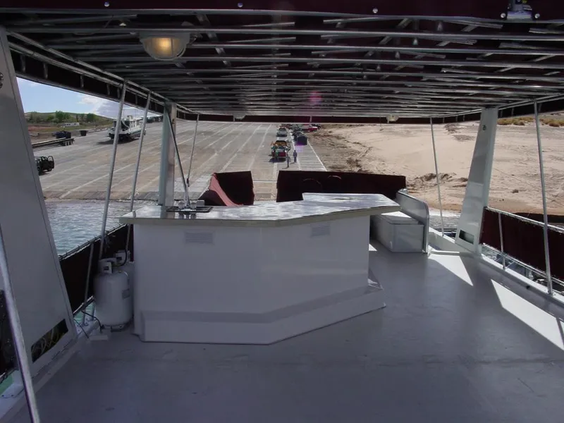 Slide: The Image of Deck view of Stardust Cruisers San Juan Sunrise Trip #25, 2004 model. - 8