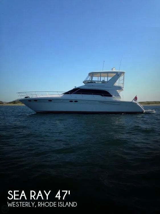 Slide: The Image of Sea Ray 480 Sedan Bridge 1999 - 0