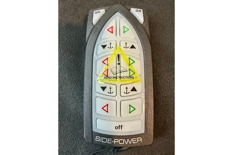 Slide: The Image of Remote control for Side-Power system on 2023 Nimbus Weekender 9 boat. - 42