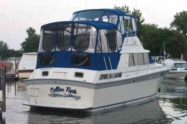 Slide: The Image of Silverton 40 Aft Cabin 1988 - 6