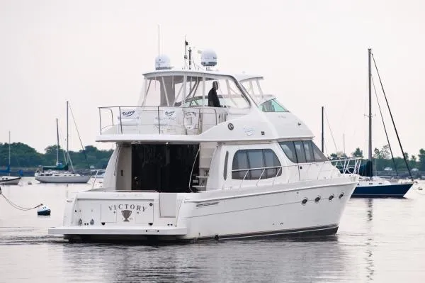 Slide: The Image of Carver Yachts 560 Voyager Pilothouse Motor Yacht 2004 - 5