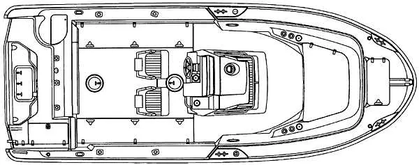 Slide: The Image of Boston Whaler 23 Outrage 1999 - 6