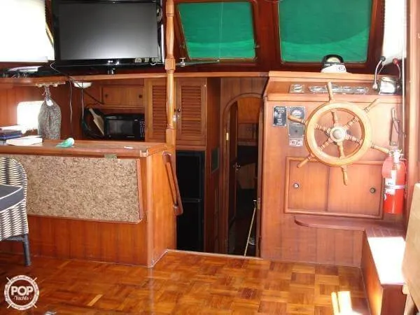 Slide: The Image of CHB 41 Double Cabin Trawler 1982 - 10
