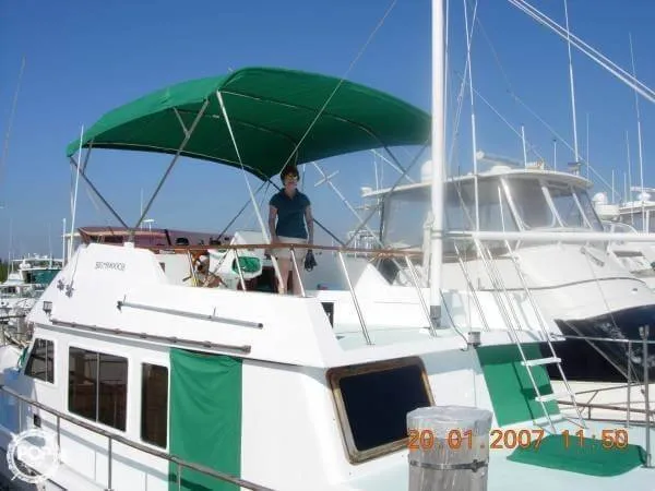 Slide: The Image of CHB 41 Double Cabin Trawler 1982 - 7