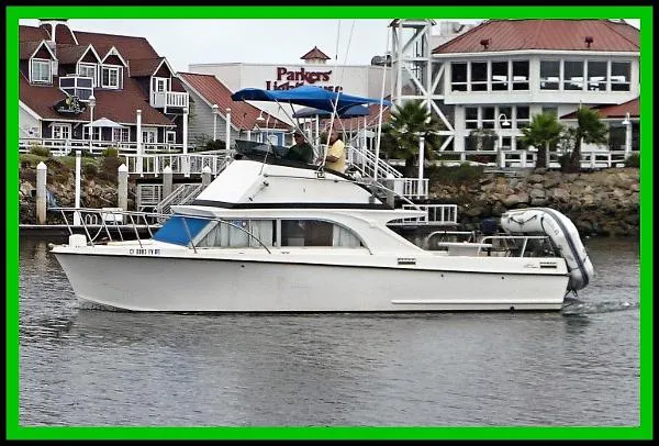 Slide: The Image of Baja Yachts Marlin 28 1974 - 2