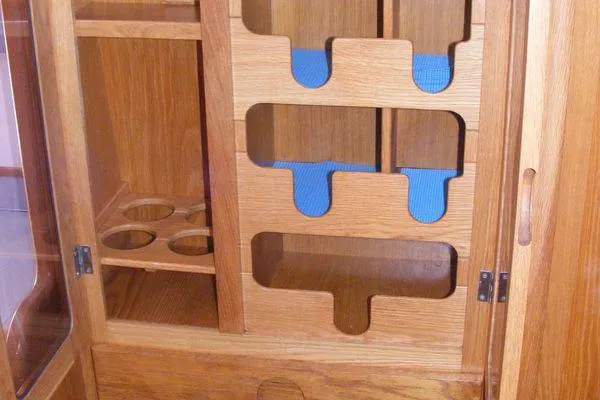 Slide: The Image of Wooden cabinet in Seawind 1000 XL, year 2008. - 12