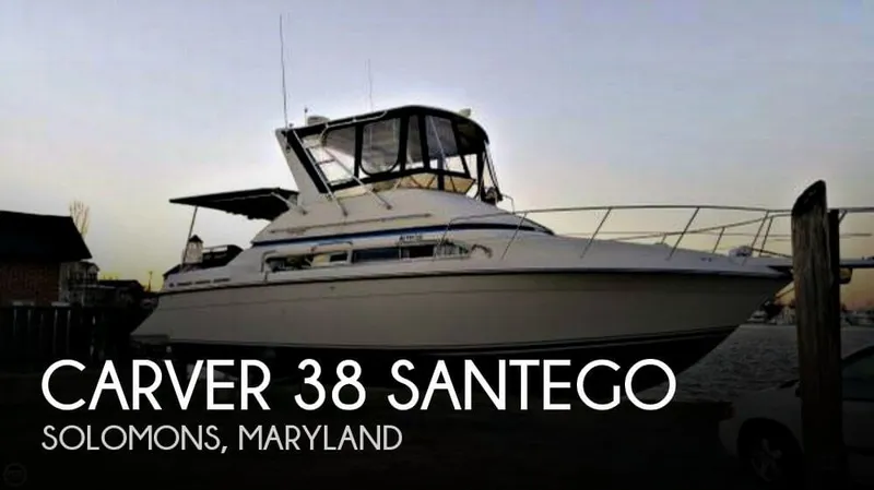 Slide: The Image of Carver Yachts 38 Santego 1989 - 0