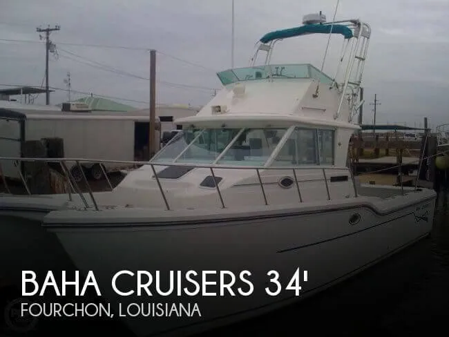 Slide: The Image of Baha Cruisers 340 King Cat Flybridge 1999 - 0