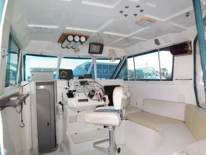 Slide: The Image of Baha Cruisers 340 King Cat Flybridge 1999 - 6