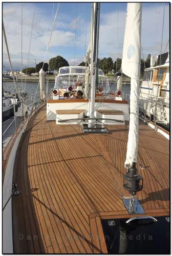 Slide: The Image of Noel E Stoll Custom Cutter Rig 1970 - 5