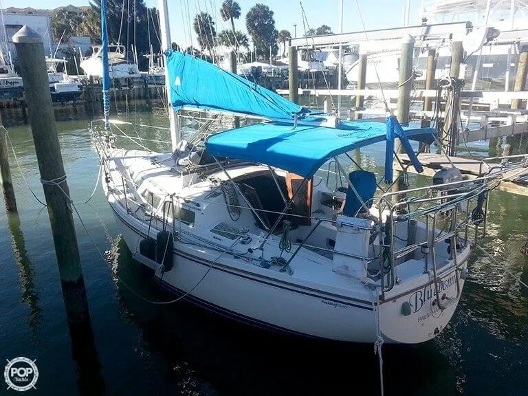 Slide: The Image of Catalina 30 Mk II Wing Keel 1989 - 1
