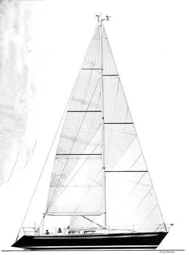 Slide: The Image of Carroll Frers 41 Tall Rig 1988 - 2