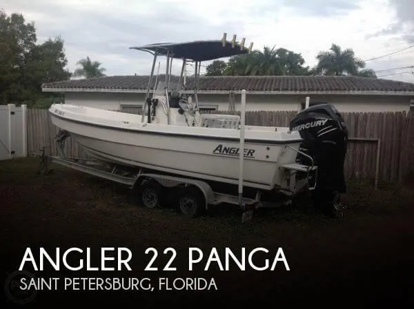 Slide: The Image of Angler 22 Panga 2009 - 0