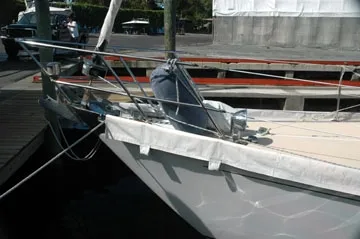 Slide: The Image of Hinckley/Ocean Cruising Yachts Aft Cockpit OC 42 1983 - 2