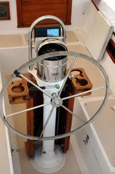 Slide: The Image of Hinckley/Ocean Cruising Yachts Aft Cockpit OC 42 1983 - 3