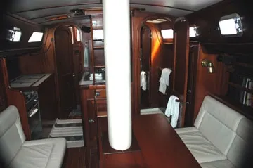 Slide: The Image of Hinckley/Ocean Cruising Yachts Aft Cockpit OC 42 1983 - 8
