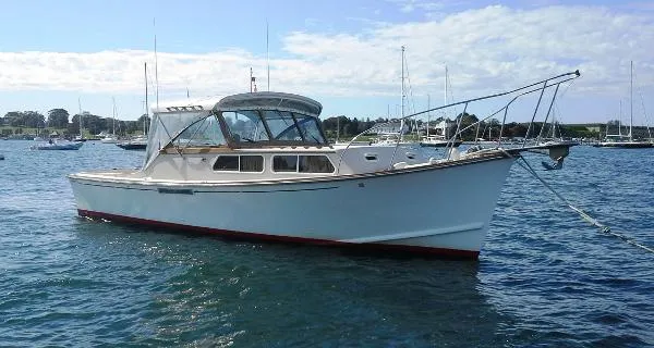 Slide: The Image of Fortier Sportfish Cruiser repower 2003 1988 - 0