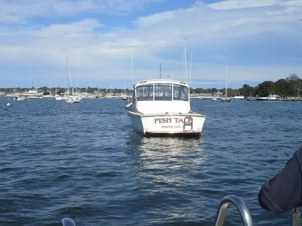 Slide: The Image of Fortier Sportfish Cruiser repower 2003 1988 - 11