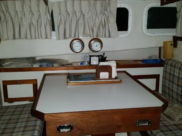 Slide: The Image of Fortier Sportfish Cruiser repower 2003 1988 - 6