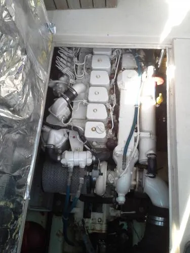 Slide: The Image of Fortier Sportfish Cruiser repower 2003 1988 - 9