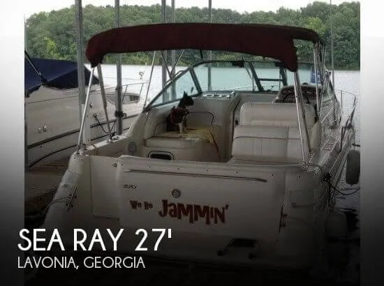 Slide: The Image of Sea Ray 270 Sundancer 1994 - 0