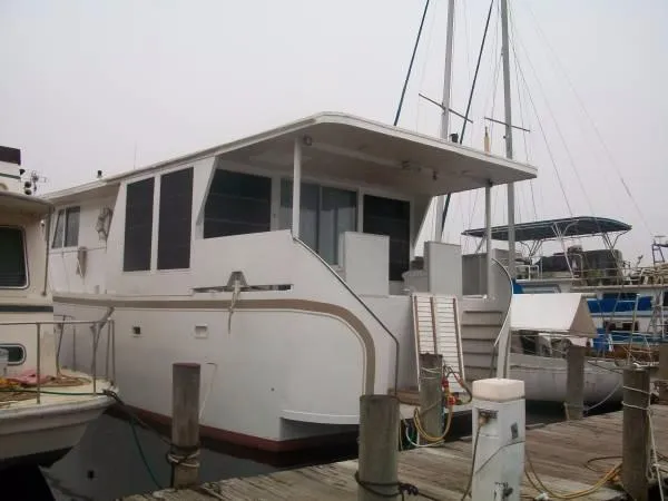 Slide: The Image of Jacksonville Boatyard 62 Custom Yacht 1994 - 3