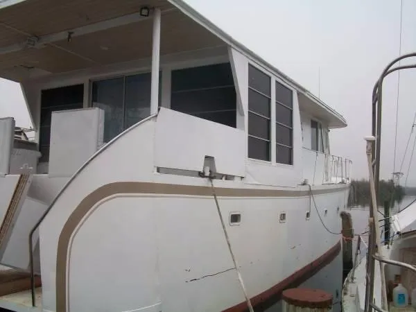 Slide: The Image of Jacksonville Boatyard 62 Custom Yacht 1994 - 5