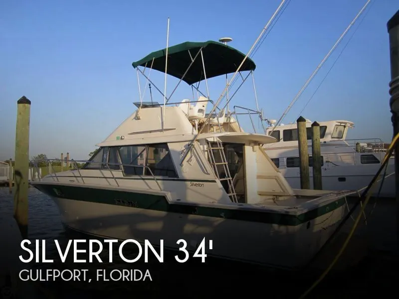 Slide: The Image of Silverton 34 Convertible 1984 - 0