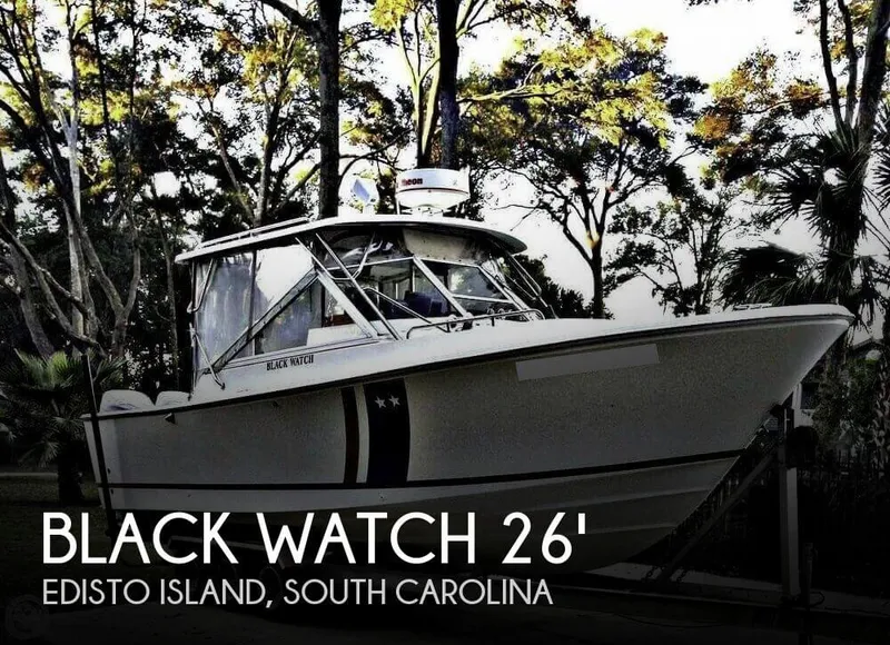 Slide: The Image of Black Watch 26 Sportfisherman 1989 - 0