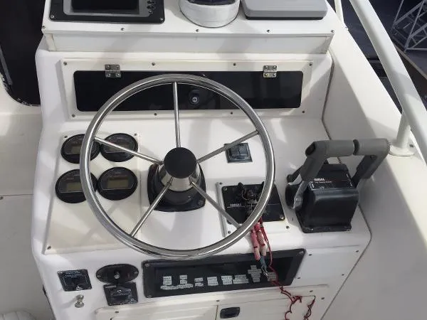 Slide: The Image of Mako 295 Side Console Cuddy 1997 - 7