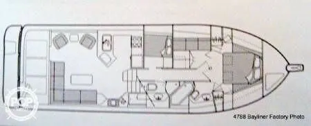 Slide: The Image of Bayliner 4788 Pilot House 1997 - 10