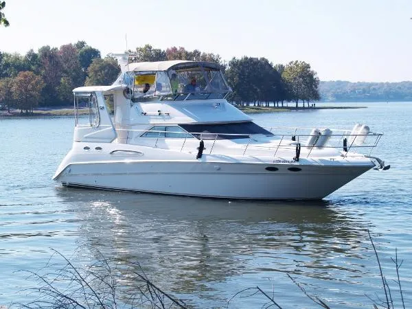Slide: The Image of Sea Ray 420 Aft Cabin 2001 - 0