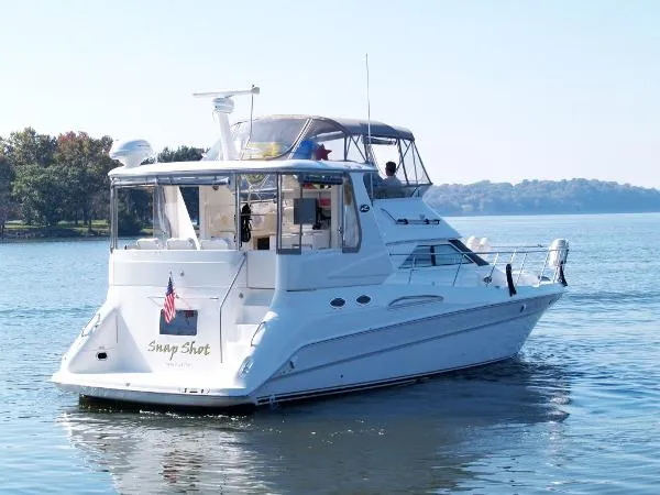 Slide: The Image of Sea Ray 420 Aft Cabin 2001 - 1