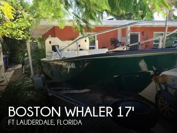Slide: The Image of Boston Whaler 17 Super Sport 1989 - 0
