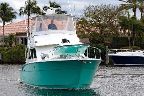 Slide: The Image of Hatteras 45 Convertible Sportfish 1987 - 1