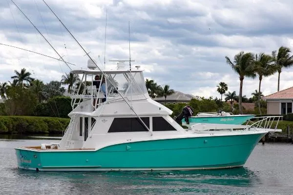 Slide: The Image of Hatteras 45 Convertible Sportfish 1987 - 3