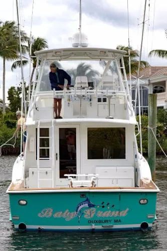 Slide: The Image of Hatteras 45 Convertible Sportfish 1987 - 6